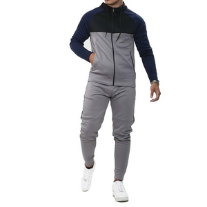 Vêtements de sport pour hommes, sweat-shirt d'hiver pour la course à pied, le fitness en plein air, en coton molletonné, fermeture éclair, coupe slim, pantalon de jogging pour la salle de sport - Product Image 5