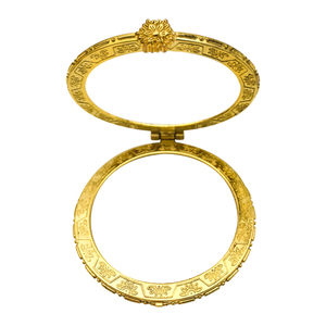 Anillo Hing al por mayor con muchos tamaños diferentes para manualidades de huevo de ganso anillo doble de metal con marco de bloqueo - Product Image 5