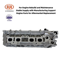 Pièces automobiles, culasse complète du moteur 3RZ 3RZ-FE pour moteur 3RZ 3RZ FE 2,7 litres DOHC 16V, 8 trous EFI pour pick-up compact, SUV
