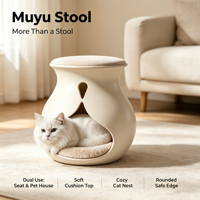 Lit pour chat en forme de goutte d'eau, personnalisable en fibre de verre, durable et luxueux, pour chaton, maison, salon, intérieur, niche pour animaux de compagnie