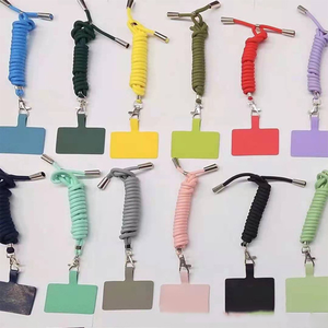 Cordon tour de cou en silicone de 120 cm avec porte-clés imprimé pour coque de téléphone universelle - Product Image 2