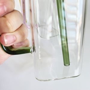 Tasses carrées en verre borosilicate transparent de 400 ml (13,5 oz) pour sublimation, résistantes à la chaleur - Product Image 4