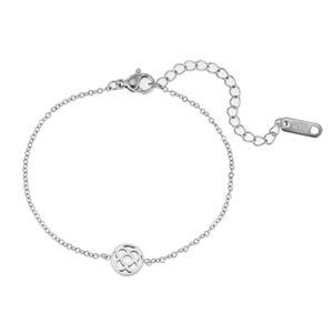 Collar con Colgante Cuadrado <span class=keywords><strong>de</strong></span> Flor <span class=keywords><strong>de</strong></span> <span class=keywords><strong>Barcelona</strong></span> en Acero Inoxidable Chapado en Oro <span class=keywords><strong>de</strong></span> 18k, Joyería Personalizada <span class=keywords><strong>de</strong></span> <span class=keywords><strong>Barcelona</strong></span> para Mujeres y Niñas - Product Image 4