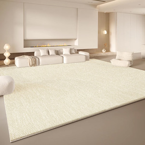 Faux Wool Living Room Carpets Home <strong>Cream</strong> Style Custom <strong>Large</strong> Fluffy Non-slip Backing Area <strong>Rug</strong> - Product Image 5