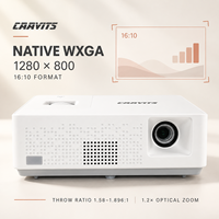 Projecteur laser DLP Full HD CAAVITS 4000 lumens 1920x1080, installation professionnelle pour les salles de classe, projecteurs pour l'éducation, Proyector