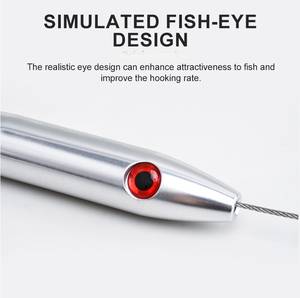 Señuelo de Cedro de 6 Pulgadas con Peso para Pesca de Arrastre en Aguas Profundas SNEDA, para Lanzamientos Largos, Atrae Depredadores Pelágicos, Cebo de Arrastre - Product Image 5