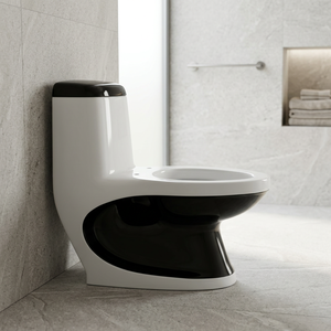 Design Strong Siphonic Luxury Fashionable Water Closet Toilet Luxurious Modern Ceramic One Piece WC Bathroom Chairs - Product Image 4