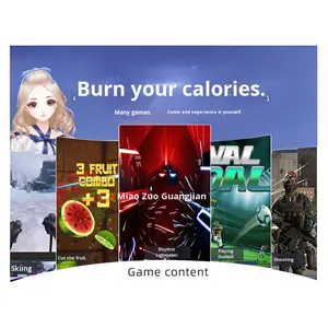 جهاز رقص مزدوج بتقنية الواقع الافتراضي في مدينة الملاهي مع نظام إيقاع وحساسات حركة تفاعلية لتجربة رقص لشخصين - Product Image 3