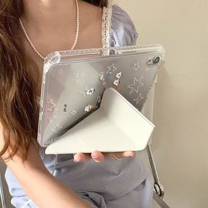 Skin Star Y Fold PU Transparent Case for iPad Air4/5 Pro 2024 <b>7</b>/8/9/10th Gen <b>Tablet</b> Cover - Product Image 4