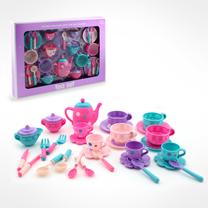 <span class=keywords><strong>Set</strong></span> <span class=keywords><strong>da</strong></span> Tè <span class=keywords><strong>Giocattolo</strong></span> in Plastica per Gioco di Ruolo - Product Image 1