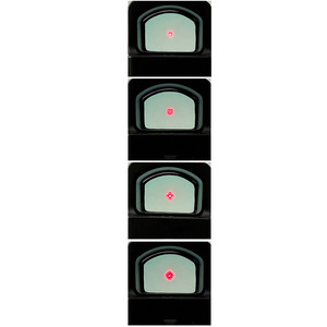 Mira de Punto Rojo BUZZARD R01M con <span class=keywords><strong>4</strong></span> Retículas, Activación por Movimiento, Mira Reflex Compacta para Caza - Product Image 6