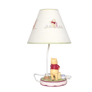 Cartoon Bear LED Table Lamp for Kids Resin Animal Design Bedside Lamp White Shade Modern Electric Power for Bedroom Reading - Product Image 3