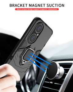 Funda Protectora para Teléfono con Anillo Magnético de Lujo Personalizada, a Prueba de Golpes y Polvo, con Soporte para Coche, para <span class=keywords><strong>P50</strong></span>, para 12 <span class=keywords><strong>Pro</strong></span> <span class=keywords><strong>Max</strong></span>, para A10s - Product Image 3