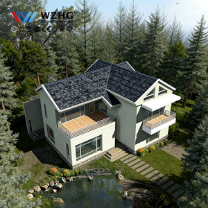 Villa de Acero Ligero con Resistencia Sísmica, 3 Dormitorios, para ADU, Venta al por Mayor, ISO 9001 - Product Image 1