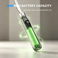 Couteau chauffant rechargeable pour couper et étaler le beurre, avec contrôle de la température, pour beurre, fromage, miel, beurre de cacahuète