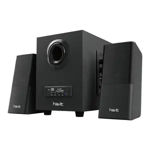 Sk590Bt Havit 5W 3W 4 "3" 2.1 Usb 서브 우퍼 하이파이 사운드 시스템 Fm Bt 전원 서브 우퍼