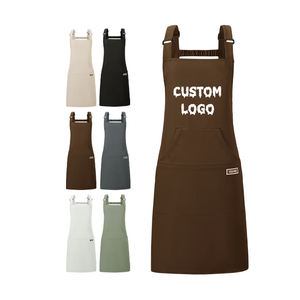 Delantal Ajustable con Bolsillos para Camareros y Camareras de Restaurante, Cocina, Bar, Tienda, Cafetería, con Logotipo Personalizado - Product Image 1