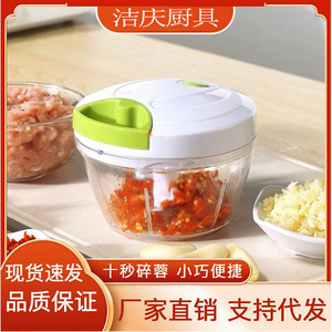 Hand Operated Vegetable Chopper Small Household Multi Functional Garlic Mincer For Kitchen Use - Product Image 5