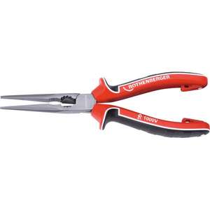 ROTHENBERGER - 1500003168 Pince ronde plate 1000V droite-EAN 4004625474945 1000V PINCE ET COUPE ISOLÉES - Product Image 1