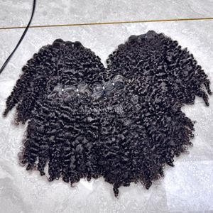 Commercio all'ingrosso di lusso 12A cuticola in stile cambogiano <span class=keywords><strong>Afro</strong></span> crespo riccio <span class=keywords><strong>capelli</strong></span> <span class=keywords><strong>ricci</strong></span> 100% di alta qualità <span class=keywords><strong>extension</strong></span> di <span class=keywords><strong>capelli</strong></span> umani crudi - Product Image 6