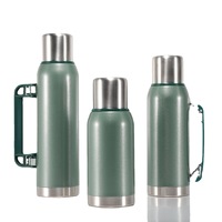 BORGE Logo personnalisé Double paroi en acier inoxydable 304 isolé sous vide café Thermos bière tasse alimentaire Thermo