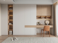 Ensemble de placards de chambre à coucher pour filles avec porte miroir, design classique, chambre à coucher moderne, armoire en bois blanc avec miroir de toilette