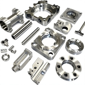 เครื่องกัด CNC ต้นแบบการขึ้นรูปอย่างรวดเร็วสำหรับเครื่องเชื่อมอลูมิเนียมอโนไดซ์เครื่องกัดไทเทเนียมความแม่นยำ - Product Image 1