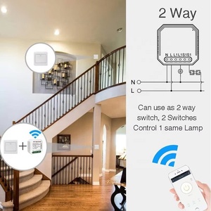 Modulo Interruttore Relè WiFi Smart Home Tuya a 4 Canali, Controllo Remoto Wireless tramite App, Controller per Illuminazione a Parete, Mini Interruttore Automatico Universale - Product Image 4
