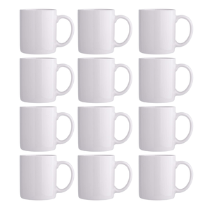 แก้วกาแฟเซรามิกสีขาวขนาด 11 ออนซ์ ลายดอกไม้นอร์ดิก พิมพ์ลายตามสั่ง ODM ปลอดภัยสำหรับเครื่องล้างจานและไมโครเวฟ เหมาะเป็นของขวัญสำหรับงานอีเว้นท์ในครอบครัว - Product Image 1