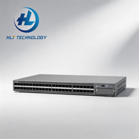 1U EX4400-48F Gigabit Ethernet Smart Switch Enhanced POE 48 Port 8K VLAN 100% Original QoS SNMP Bersertifikasi FCC Baru Jaringan PC