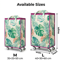 Sac de courses à roulettes en PP laminé imperméable avec 4 roues pivotantes et fermeture éclair pour supermarché