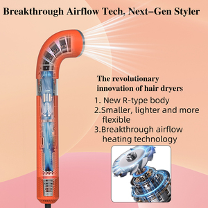 Asciugacapelli Professionale Ionico ad Alta Velocità 10-in-1 con Strumenti Multifunzionali e Spazzola ad Aria Calda <span class=keywords><strong>per</strong></span> Uso Domestico e Alberghiero - Product Image 6