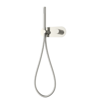 Robinetterie de douche pour sites sportifs, robinetterie de douche pour la maison, robinetterie de bar et d'appartement, robinetterie chaude et froide, robinetterie de douche minimaliste, robinetterie de douche monocommande en nickel brossé, robinetterie de douche douce