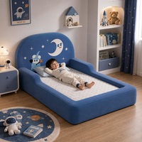 Nouveau design 2026 : Mobilier de chambre enfant personnalisable OEM/ODM – Lit de sol en mousse pour enfants, taille simple/jumeau, compatible matelas 90x190cm