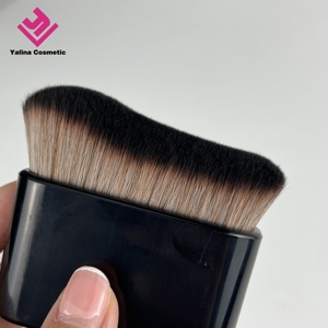 Logo personnalisé grande taille pinceau applicateur de bronzage Kabuki pour <span class=keywords><strong>le</strong></span> corps pinceau unique de maquillage pour <span class=keywords><strong>le</strong></span> fond de teint - Product Image 4