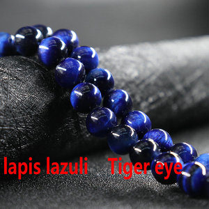 4 <span class=keywords><strong>6</strong></span> 8 <span class=keywords><strong>10</strong></span> 14 <span class=keywords><strong>Mm</strong></span> Hổ Tự Nhiên Mắt Đá Đá Quý Vòng Loose Hạt Đối Với Trang Sức Làm - Product Image 6