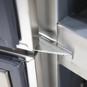 Tủ Lạnh Thương Mại Bốn Cửa Tủ Lạnh Nhà Bếp Bằng Thép Không Gỉ Tủ Đông Hai Nhiệt Độ Dọc - Product Image 5