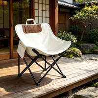 Chaise de camping pliable MEET JOY de haute qualité, portable, pour activités de plein air, avec sac de transport, pour jardin, parc, plage