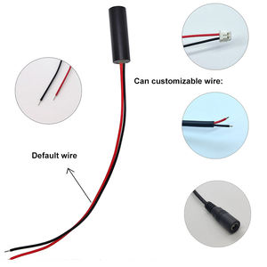 โมดูลไดโอดเลเซอร์670nm 5mW หัวเลเซอร์ปรับตำแหน่งแบบจุด10X30mm ได้ - Product Image 6