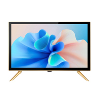 Téléviseur LCD intelligent 19 pouces à faible consommation AC/DC, petit format, écran PC, vente en gros d'usine, pas cher, pour la maison
