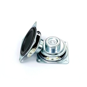 Haut-parleur multimédia à gamme complète carré 4545 de 45 mm, étanche IP67, double <span class=keywords><strong>aimant</strong></span>, 4 ohms, 8 W, avec basses améliorées à 155 Hz et trou de fixation - Product Image 1