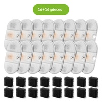 Fontaine à eau pour animaux de compagnie à circulation automatique avec filtre transparent à prisme en capsule, approvisionnement direct usine, pour chats, articles pour animaux de compagnie, vente transfrontalière