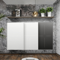 Panneau mural pour interrupteur tactile intelligent WiFi/ZigBee 1/2/3/4 boutons UE/US, contrôle par application domestique, verre rétro étoile plume