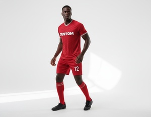 Abbigliamento da Allenamento <span class=keywords><strong>Personalizzabile</strong></span>, Uniformi da <span class=keywords><strong>Calcio</strong></span>, Maglie Verdi e Bianche, Set di Magliette da <span class=keywords><strong>Calcio</strong></span> per Uomo - Product Image 6