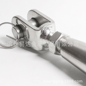 Stainless Steel Cable Guardrail Turnbuckle Connector 18inch 316 Material Wear Resistant For <b>Decking</b> - Product Image 4