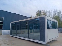 Nouveau Conteneur Pliant 15 Mins Installation Rapide Préfabriqué Bon Marché Chantier Mer Conteneurisé Maisons