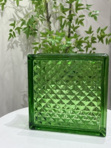 STEPS Bloc de construction creux en verre dépoli décoratif ultra clair résistant aux chocs Briques pour mur rideau Teinture de gymnastique - Product Image 2