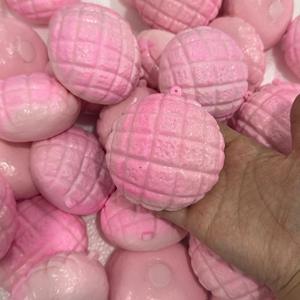 Pink Grape Grid <b>Balloon</b> Stress Ball Squishy Toy For Sensory Play Kids Party Favors And Relaxation Cute Soft Anti Stress Gift - Product Image 4