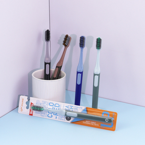 <span class=keywords><strong>Brosse</strong></span> <span class=keywords><strong>à</strong></span> dents <span class=keywords><strong>à</strong></span> poils moyens en spirale avec support et boîte intérieure - Product Image 6