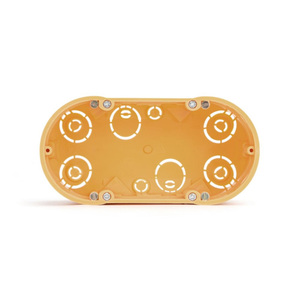 Scatola da incasso per interruttore, compatibile con sistema ALEM, 2 chiavi, colore arancione, ideale per installazioni elettriche in - Product Image 3